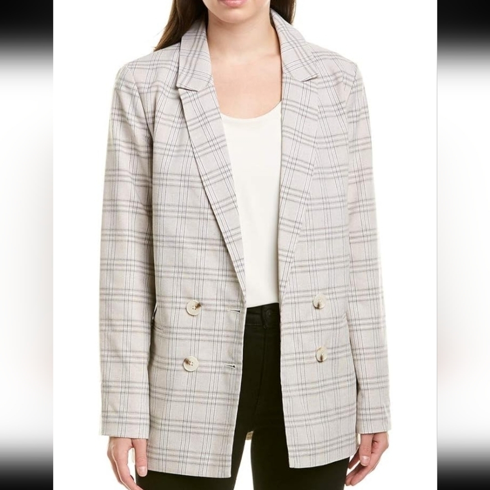 The Fifth Label Plaid Blazer Sz Medium
